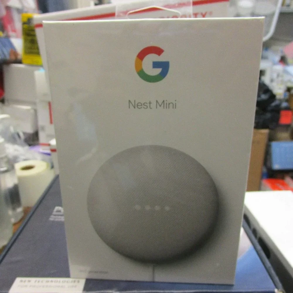 Google Nest Mini (2nd Generation) Smart Speaker - Chalk